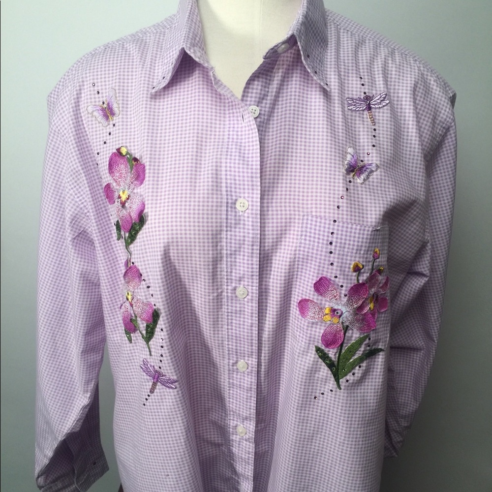 Nice blouse from Hot Dames by Belle Sz L